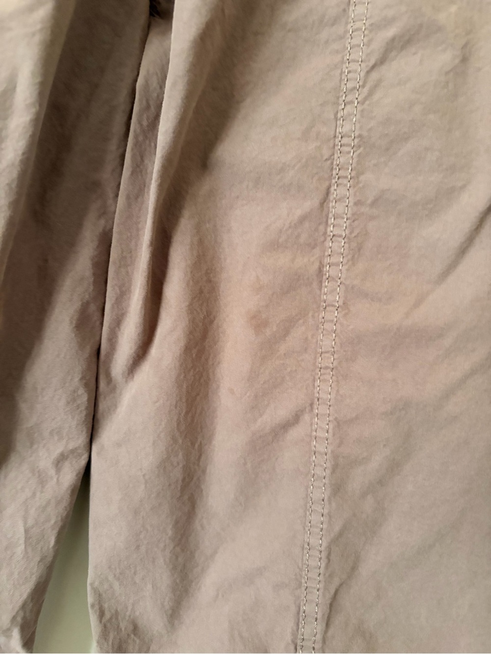 Zara Drawstring Hem Pants - Brown - Picture 4 of 4